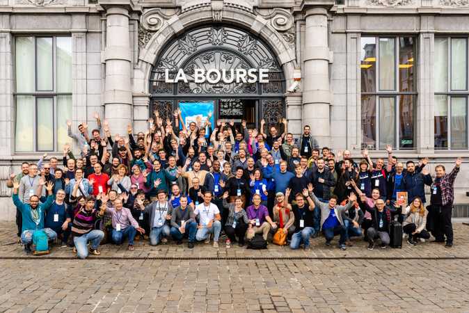 Group Photo Plone Conference 2022 in Namur