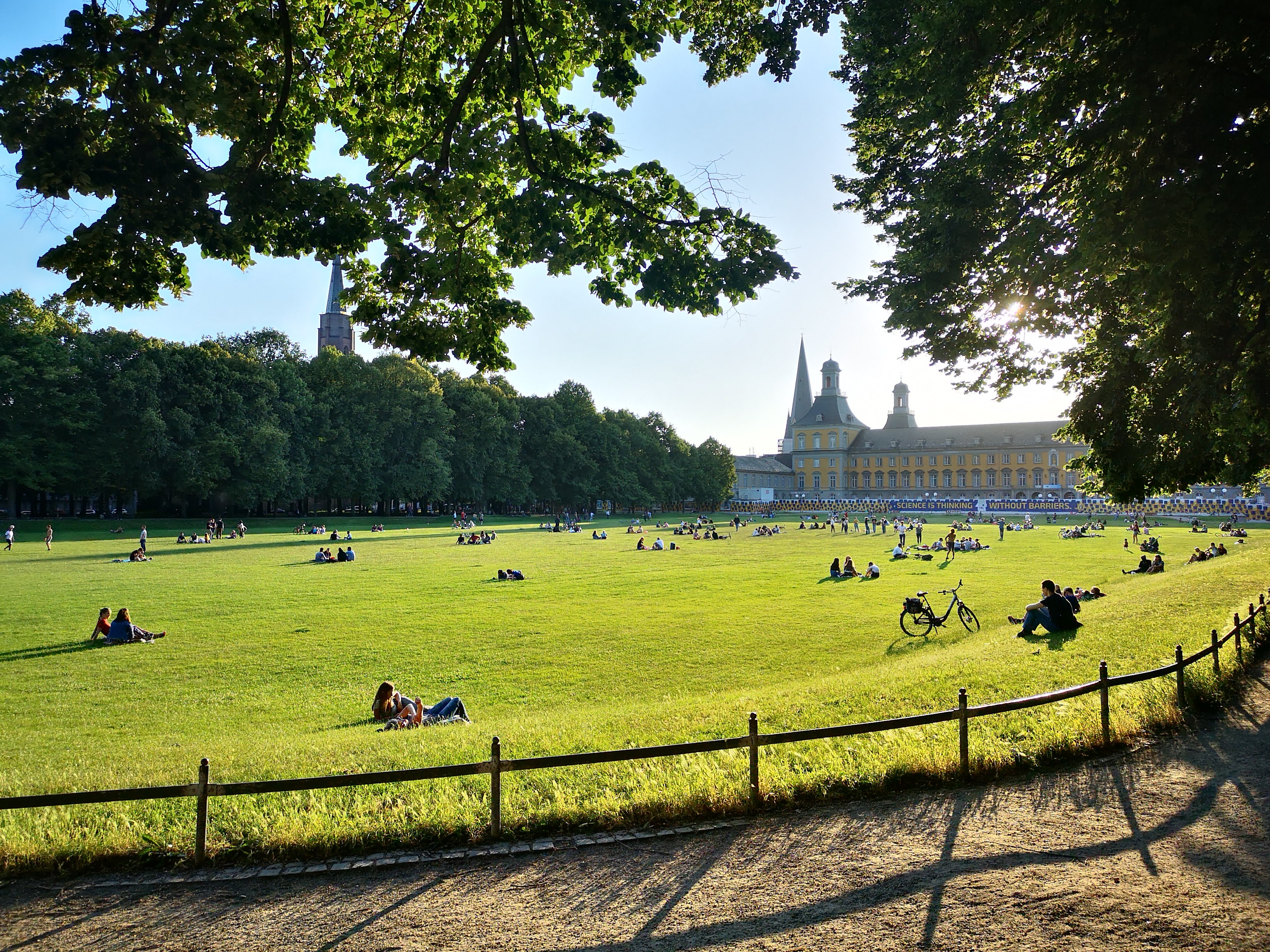 The “Hofgarten” near the kitconcept office